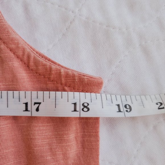 Coldwater Creek SMALL pink soft loose fit sleeveless tank top - Picture 8 of 10